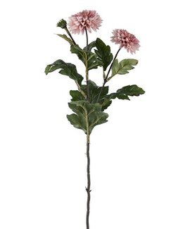 Kunstig plante snittblomst Krysantemum 53cm 1-pk Lilla