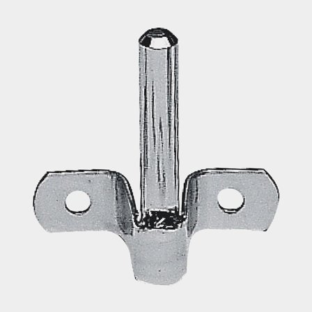 Roderbeslag hane rostfritt 40 mm