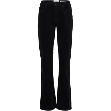 Pieszak, PD-Marija Flare Babycord Jeans Zwart, Dames, Maat:W28 L34