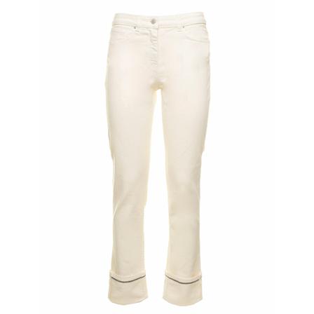 Fabiana Filippi, Flared Jeans Beige, Dames, Maat:2XS