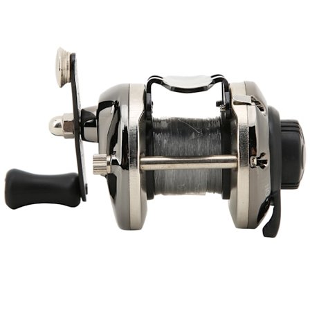 Kannettava jääkalastuskela Pienet levyrullat sivukela Line Tackleblack