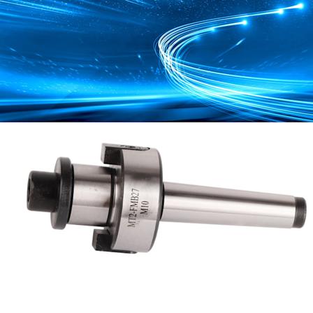 M10 Skaft Skall Frøsemølle Arbor Adapter Dobbeltsidig Begrensning Molybdens Stål Fresing Taper Kolle Chuck Holder