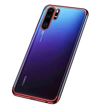 Huawei P30 Pro - Exklusivt Silikonskal Från Leman Röd