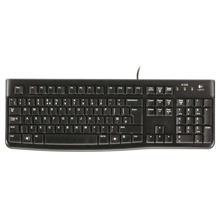 Original Logitech K120 Tangentbord, Pan Nordisk Layout