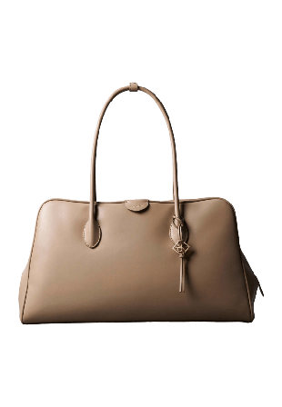 Calvin Klein EMBLEM TRIO LARGE WORK BAG Handväskor Dam Brun ONESIZE