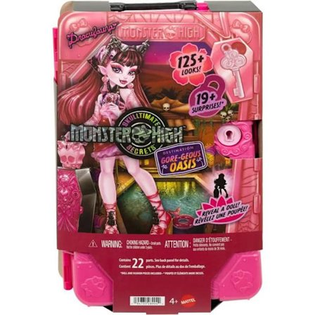 Mattel Monster High Draculaura Oase dukke med tilbehør og overraskelser