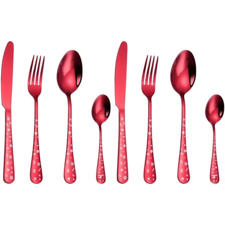 Snefnug-Bestik Rejse Julegave Sæt