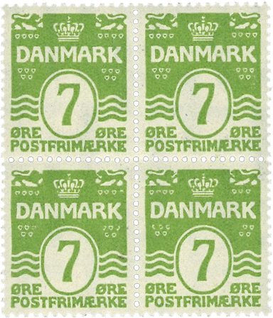 Danmark 1926 - AFA 167 - 4-blok - Postfrisk