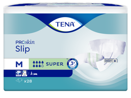 Tena Slip Super M (73-122 cm) 28 stk