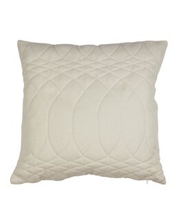 Pudebetræk Helga ensfarvet Off-white