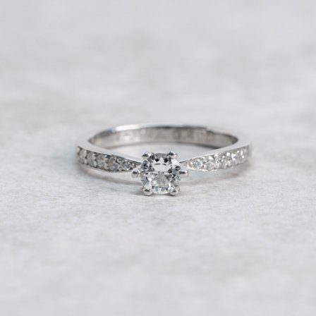 Malva, 18K Weißgold : Diamanten - Laborgezüchtet, Karat - 0.30 kt