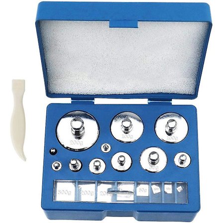 19-dels Kalibreringsviktsverktyg, Kalibreringsvikt, Med 1 Tång 10mg Till 200g Vågskala, Vikt