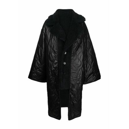Mes Demoiselles, Single-Breasted Coats Zwart, Dames, Maat:S
