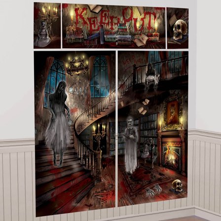 Väggdekoration Spökhus