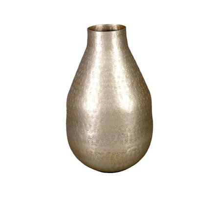 Aluminium Champagnevase, 21x21x34 cm