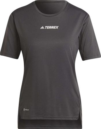Adidas Women's Terrex Multi T-Shirt Women Short sleeved fitness sweater White M