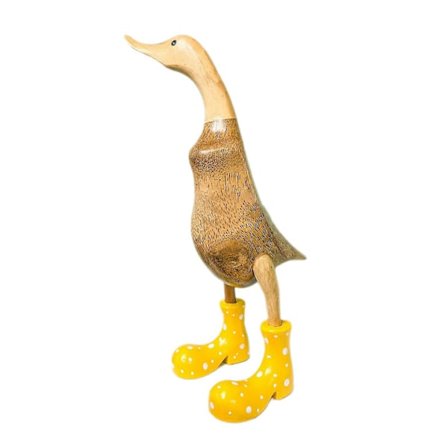 Harpiks And Figur med Plettede Gummistøvler Gummistøvler Dyrefigur Legetøjsmodel Statue Skulptur Skrivebordshave Dekoration Ornament Festivalgave