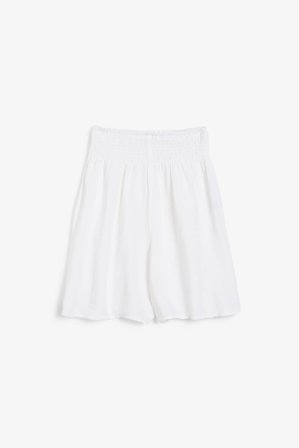 Kappahl | Shorts i linnemix Vit XS | Vit