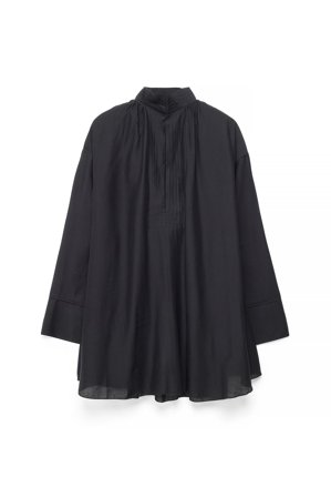 NA-KD Deep V Neck Tunic - Tunikaer - Sort - EU 38