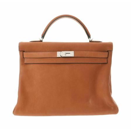 Hermès Vintage, Pre-owned Handbag Bruin, Dames, Maat:ONE Size