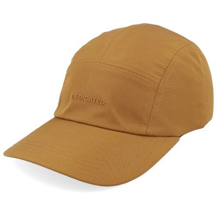 Dedicated - Svart 5panel Keps - Cap Bromma Mustard 5-Panel @ Hatstore