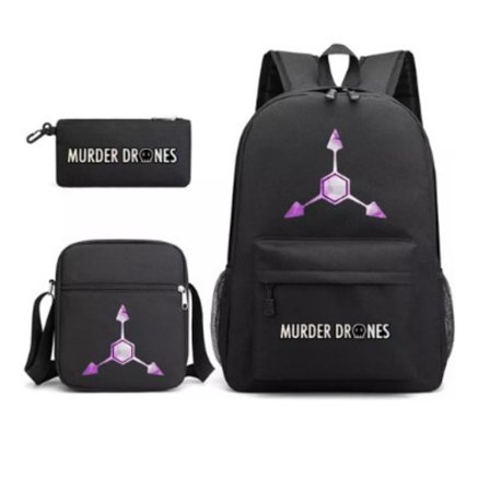 Murder Drone UZI Ryggsekk, Penal, Skulderveske Tredelt Sett