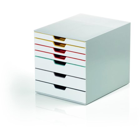 DURABLE Schubladenbox Varicolor Mix 7 mehrfb