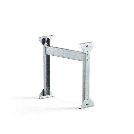 Justerbar stödbock till rullbana, 500 mm