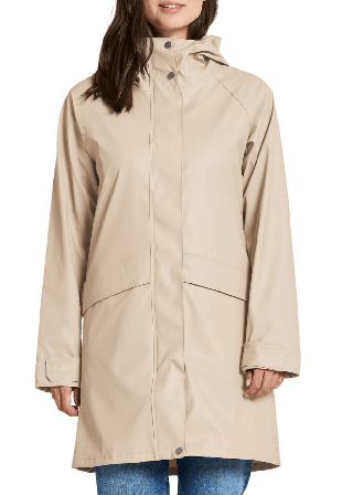 Didriksons Elly Parka Galon Jackor Dam Beige 40