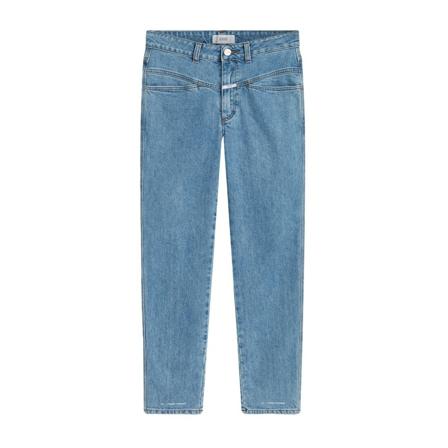 Closed Straight Jeans blå, Dam, Dam, Storlek: 3XS