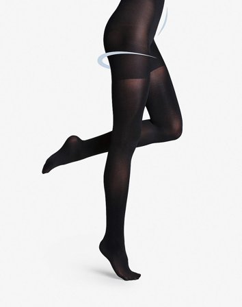 Matas Striber Mikrofiber Strømpebukser m. Shapeeffekt Sort L/XL, Tøj & Bolig, Tøj, Strømpebukser