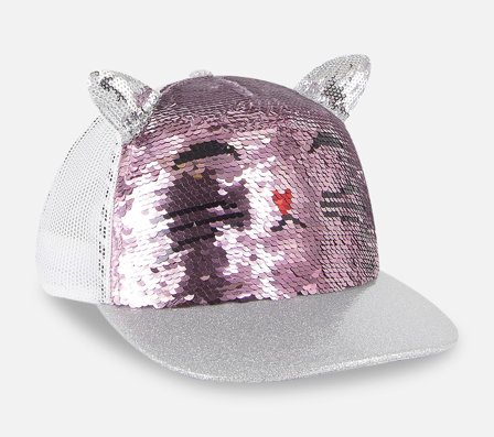 Skechers, Caticorn Sequin Trucker Hat, Tyttö
