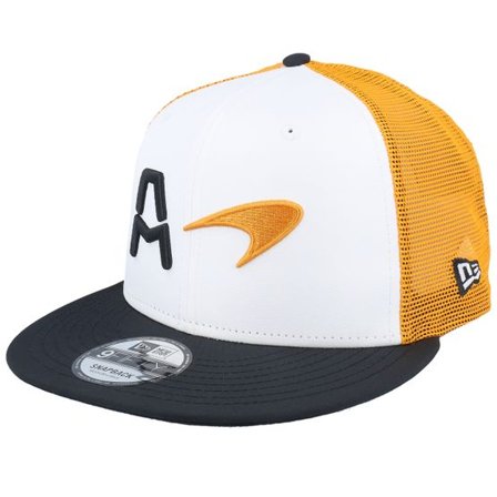 New Era - Motor Vit trucker Keps - McLaren Arrow Indycar Essentials 9FIFTY White/Orange Trucker @ Hatstore