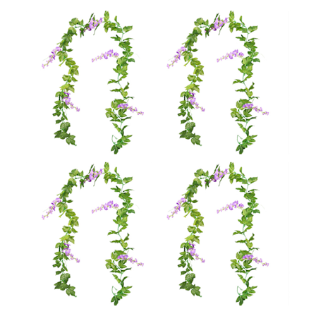 Kunstige blomster Wisteria Kunstig Wisteria Girlander Blomster Girlander