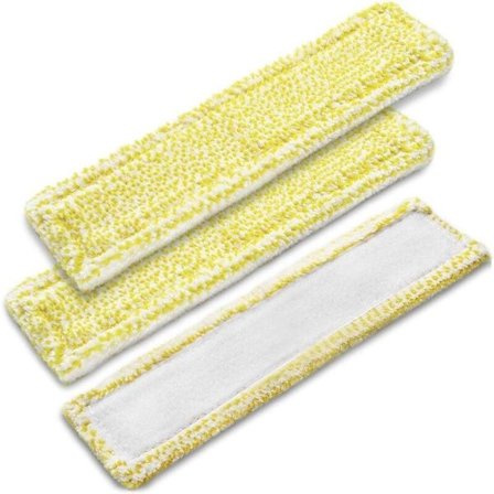 3-pack Mikrofiber Ersättningsdynor - För Kärcher WV2 WV5 Premium Plus Fönstertvätt
