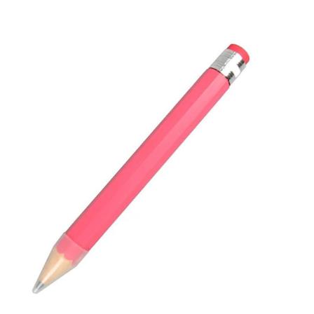 35cm Tregigant blyant i tre, personlig skriveartikkel for skole rekvisitter leker gaver rosa