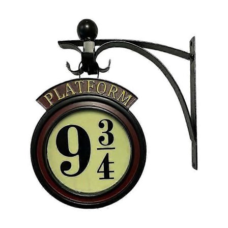 9 3/4 Nattlampa Vägglampa Hem Garage Rum Dekor 9 3/4 Skylt Magisk Lampa Fan Älskare Gåva