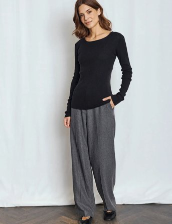 Bruun & Stengade Bs Asdis Regular Fit Knitwear - Black - XXL