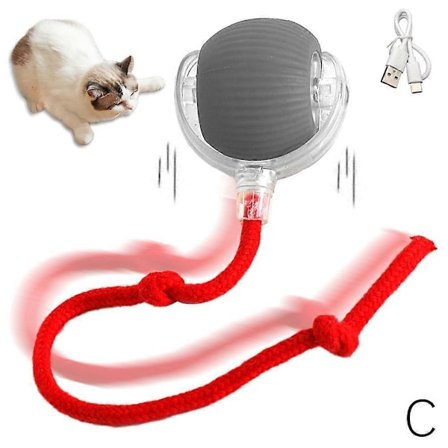 Smart rullebold til selvspilende kattelegetøj, kattebold til at lade killinger