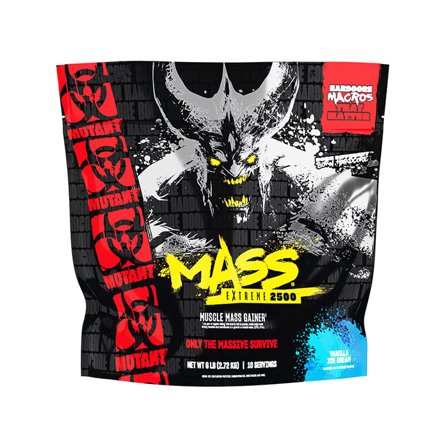 Mutant Mass Extreme 2500 Gainer 2,72 kg