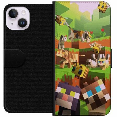 Apple Iphone 14 Plånboksfodral Minecraft