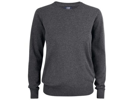 CUTTER & BUCK Tröja Oakville dam antracit 2XL - Lyreco - Yrkeskläder - Uniform - Stickat