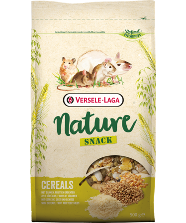 Versele-Laga - Nature Snack Cereals 500 g - Smådyr - Godbiter og gnagestenger - Naturlig godbit - ZOO.no