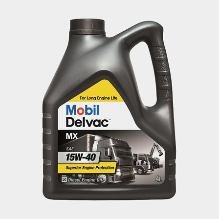 Mineral oil for 4-stroke inboard engine Mobil Delvac MX 15W-40, for diesel engines, ACEA A2/B2/E3/E7 & API CF/CF-4/CG-4/CH-4/CI-4/SH/SJ/SL, 4 litres