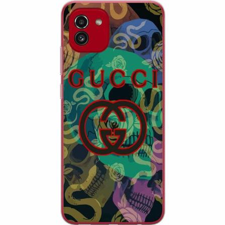 Samsung Galaxy A03 Genomskinligt Skal Skull