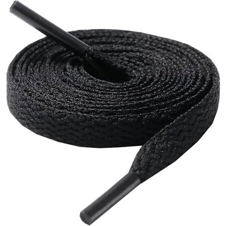Platta skosnören för alla skor eller sneakers, flera färger (bredd: 8 mm