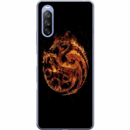 Sony Xperia 10 Iii Genomskinligt Skal House Of The Dragon