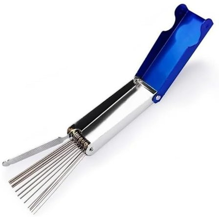 7.7x2.8cm Blå Nålefilsett Gitar Nut Sporfil Sagstenger Sporfilsett Nålefilsett Erstatningsverktøy Tip Cleaner Filer Gitarverktøy Guit