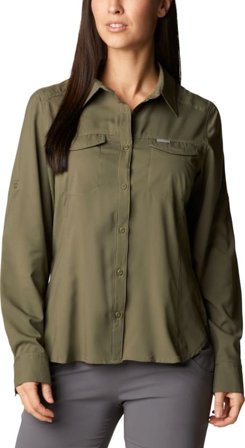 Columbia Montrail Women ́s Silver Ridge Lite Long Sleeve Shirt Women long-sleeved shirts Green S