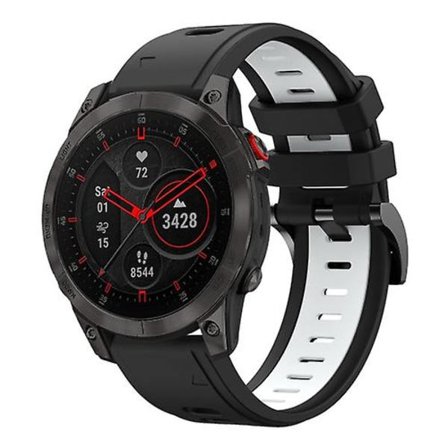 För Garmin Epix Gen 2 22mm Tvåfärgad watch